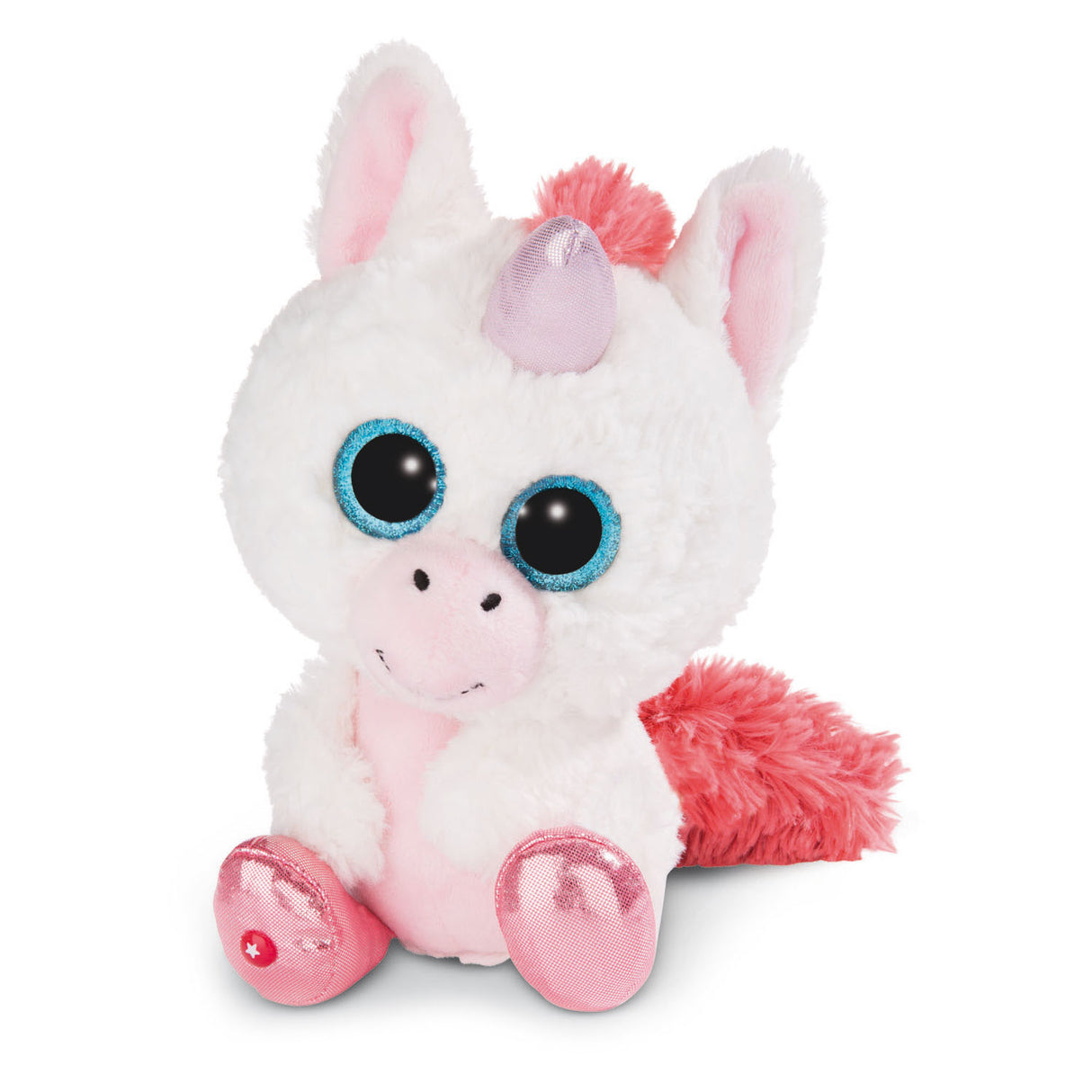 Nici Glubschis Pluchen obejmul Unicorn Milky-Free, 25 cm