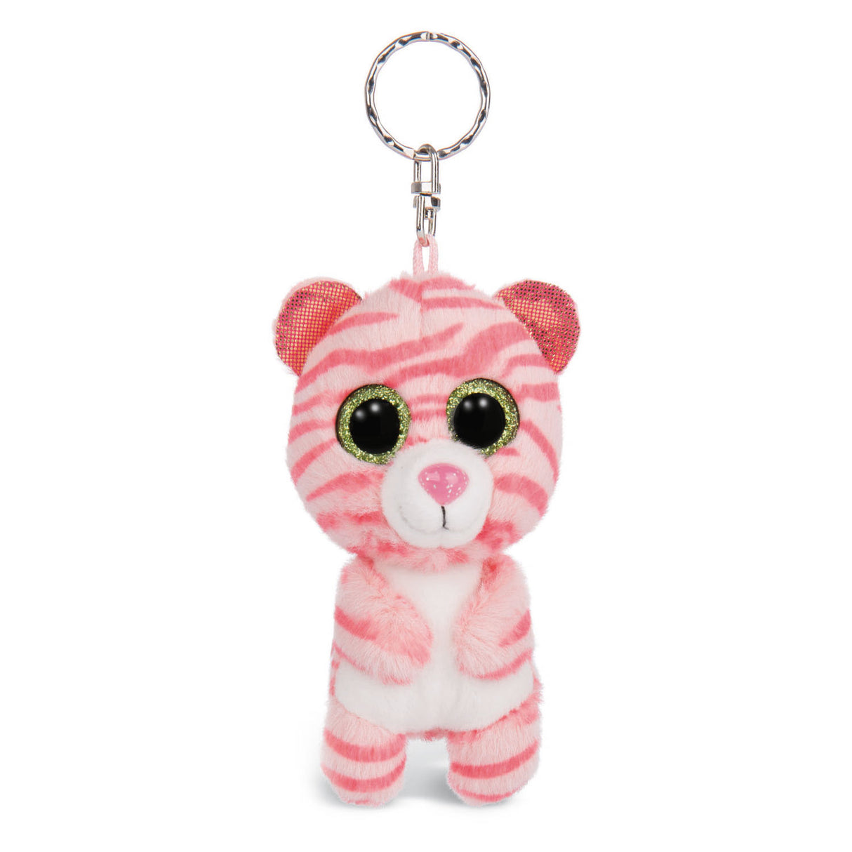 Nici Glubschis Pluchen Keychain Tiger Fula, 9 cm