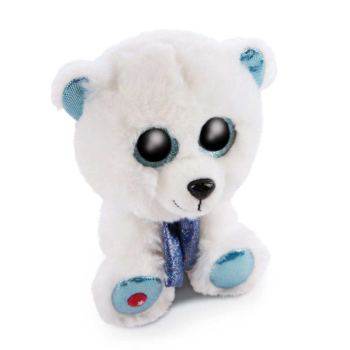 Nici Glubschis Pluchen Cuddle Winter Polar Bear Benjie, 15 cm