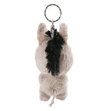 NICI GLUBSCHIS PLUCHEN KEY RING EZEL DONKI, 9CM