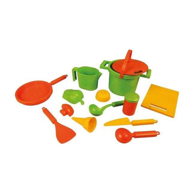 Jono Toys Lena Sandkasten-Kochset, 14-teilig