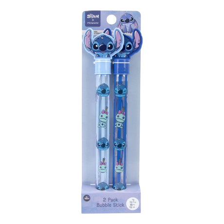 Jono Toys Stitch Seifenblasenbläser mit Topper - 2 Stk.