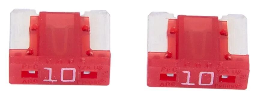 Dresselhaus Minisicherung Bananenstecker Minisicherung 10a 2 Stk. Low-Profile-Hrsg