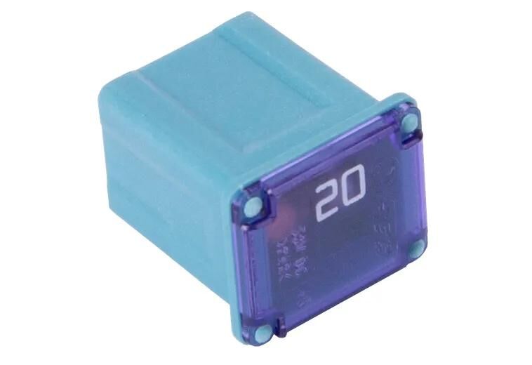 Dresselhaus pal Sicherung JCase Schutz JCase 20a Low Profile hellblau