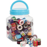 Creativ Firmenband, B: 12 mm, verschiedene Farben, 90x2 m 1 Karton