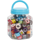 Creativ Firmenband, B: 12 mm, verschiedene Farben, 90x2 m 1 Karton