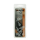 Mack 1017782 - schroefoog staal wit 10 st 2,3 x 10 mm | 10 stuks