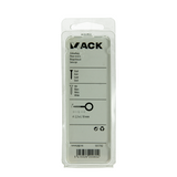 Mack 1017782 - schroefoog staal wit 10 st 2,3 x 10 mm | 10 stuks