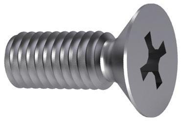Senkschraube m6x12 d965h elvz | 200 Stück