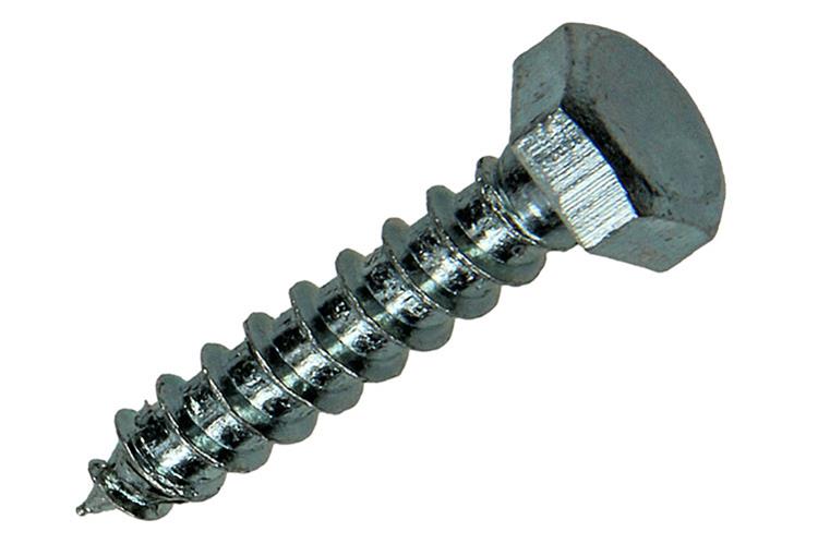 Mack 1007028 - houtdraadbout staal verzinkt 200 st 6 x 30 mm | 3 stuks