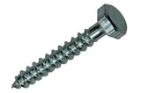 Mack 1007030 - houtdraadbout staal verzinkt 150 st 6 x 40 mm | 3 stuks