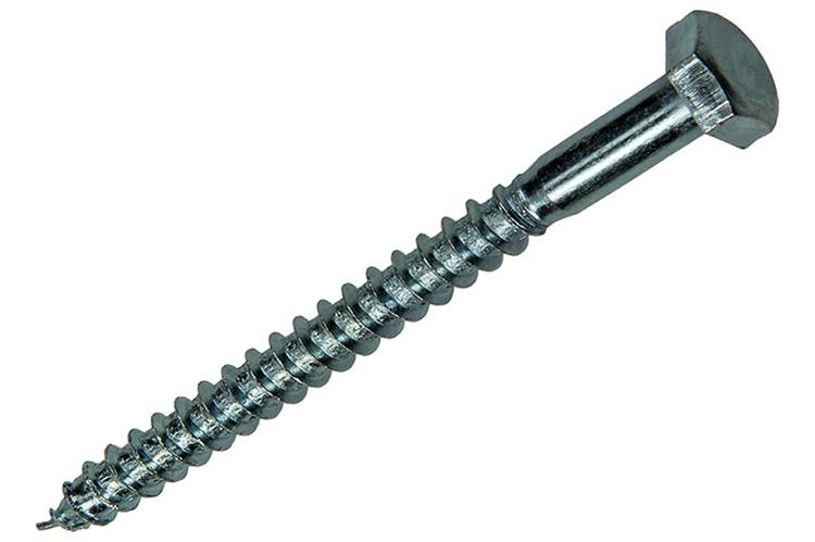 Mack 1007033 - houtdraadbout staal verzinkt 100 st 6 x 70 mm | 1 stuks
