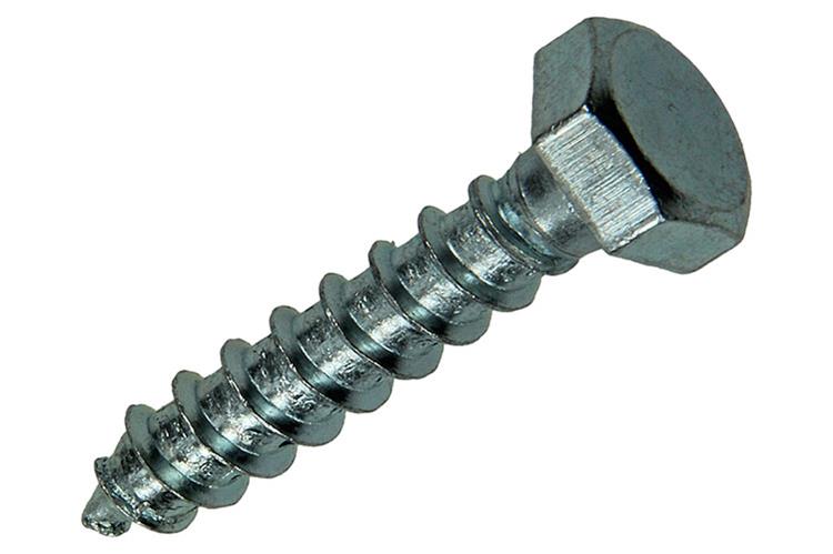 Mack 1007037 - houtdraadbout staal verzinkt 100 st 8 x 40 mm | 3 stuks