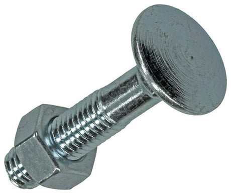 Mack 1007064 - houtbout + moer verzinkt 50 st8 x 120 mm | 1 stuks