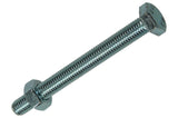 Mack 1007085 - tapbout + moer verzinkt 25 st 10 x 100 mm | 1 stuks