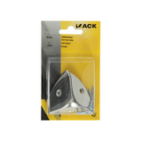 Mack 1013346 - 4 valieshoeken vernikkeld 35 mm | 5 stuks