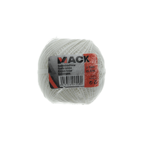Mack 1014173 - keukenbindtouw gebleekt vlas 1mm ca 65m | 5 stuks