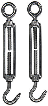 Mack 1008441 - 2 spanners oog + haak m6 x 60mm inox | 10 stuks
