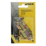 Mack 1014264 - raamschuif met ronde knop, bichromaat a 80 - b 20 mm | 5 stuks