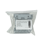 Mack 1013738 - 20 smalle scharnieren verzinkth 50 x b 30mm | 5 stuks