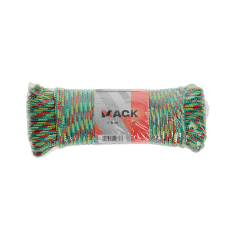 Mack 1014940 - sporttouw pp gevlochten streng5mm 20m | 5 stuks