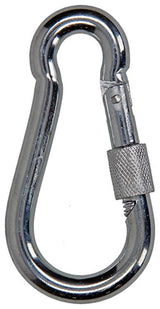 Mack 1008447 - 1 karabijnhaak + borgsl. 10 x 100mm verzinkt | 10 stuks