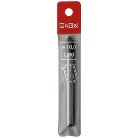 Mack 1018286 - glas- tegelboor ø 10,0 x 80 mm | 5 stuks
