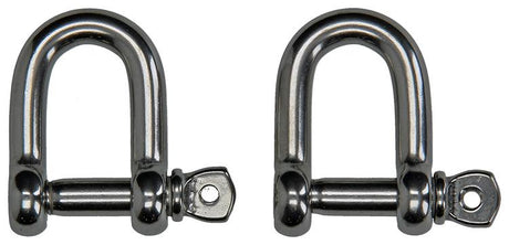Mack 1008461 - 2 kelven recht 8mm inox | 10 stuks