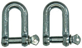 Mack 1008462 - 2 kelven recht 10mm verzinkt | 10 stuks