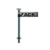Mack 1017619 - tapbout + moer staal verzinkt 1 st m8 x 100 mm | 10 stuks