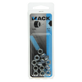 Mack 1017686 - zeskant borgmoer staal verzinkt 14 st m6 | 10 stuks