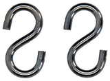Mack 1008467 - 2 open s-haken 5,0 x 45 verzinkt | 10 stuks