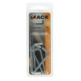 Mack 1017821 - schroefduim staal verzinkt 6st 4,5 x 50 mm | 10 stuks