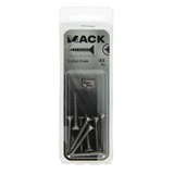 Mack 1019749 - spaanplaatschroef vz kop rvs 9 st 4,5 x 35 mm | 10 stuks