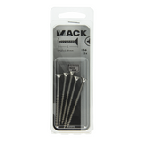 Mack 1019753 - spaanplaatschroef vz kop rvs 5 st 4,5 x 60 mm | 10 stuks