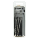 Mack 1019766 - houtdraadbout roestvrijstaal 3 st 6 x 60 mm | 10 stuks