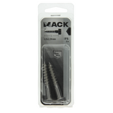 Mack 1019768 - houtdraadbout roestvrijstaal 2 st 8 x 50 mm | 10 stuks
