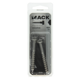 Mack 1019769 - houtdraadbout roestvrijstaal 2 st 8 x 60 mm | 10 stuks