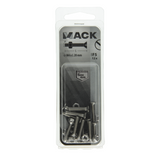 Mack 1019806 - metaalschroef verz. kop + moer rvs 12 st m4x20 | 10 stuks