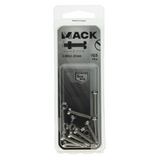 Mack 1019820 - metaalschroef cyl. kop + moer rvs 10 st m4x20 | 10 stuks