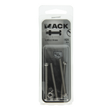 Mack 1019828 - metaalschroef cyl. kop + moer rvs 4 st m5x50 | 10 stuks