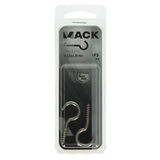 Mack 1019896 - schroefhaak roestvrijstaal 2 st 3,5 x 20 mm | 10 stuks