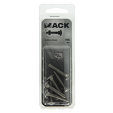Mack 1019905 - houtbout + moer roestvrijstaal 6 st m5x30 mm | 10 stuks