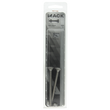 Mack 1019912 - houtbout + moer roestvrijstaal 2 st m6 x 80 mm | 5 stuks