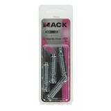 Mack 1019955 - keilbouthuls verzinkt 4 st m6 x 40 mm | 10 stuks
