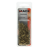 Mack 1017926 - nagel bolle kop messing 100 gr1,2 x 12 mm | 5 stuks