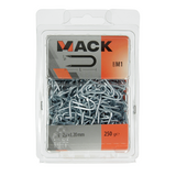 Mack 1017952 - kram staal verzinkt 250 gr 2,0 x 20 mm | 5 stuks