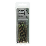 Mack 1018023 - spaanplschr.vzkop-zelfb. geelverz. 20 st 5,0 x 60 mm | 5 stuks