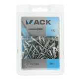 Mack 1020318 - 70 blindnieten alu 4,8x12mm | 5 stuks