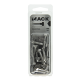 Mack 1020007 - houtdraadbout roestvrijstaal 18 st 6 x 30 mm | 5 stuks